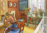 Carl Larsson Writing Letters china oil painting reproduction